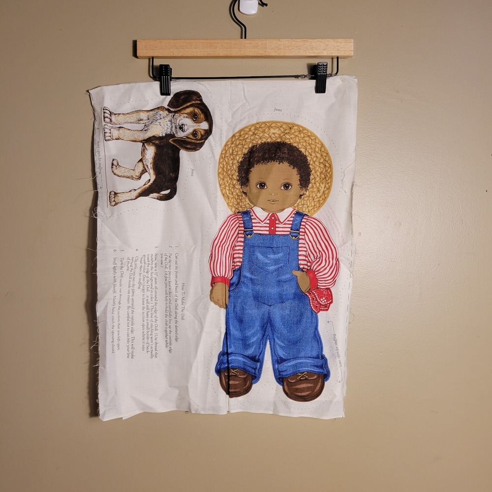 VIP Cranston Cut‎ & Sew Country Boy & Dog Dolls Amos & Spot